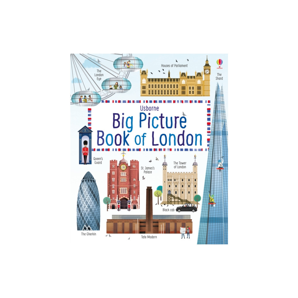 Produktbild för Big Picture Book of London (inbunden, eng)