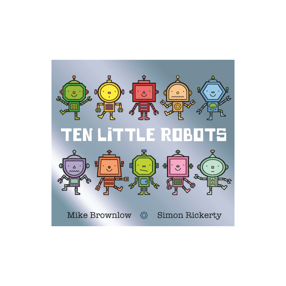 Produktbild för Ten Little Robots (häftad, eng)