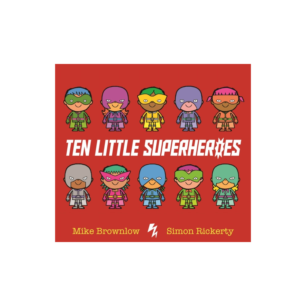 Produktbild för Ten Little Superheroes (häftad, eng)