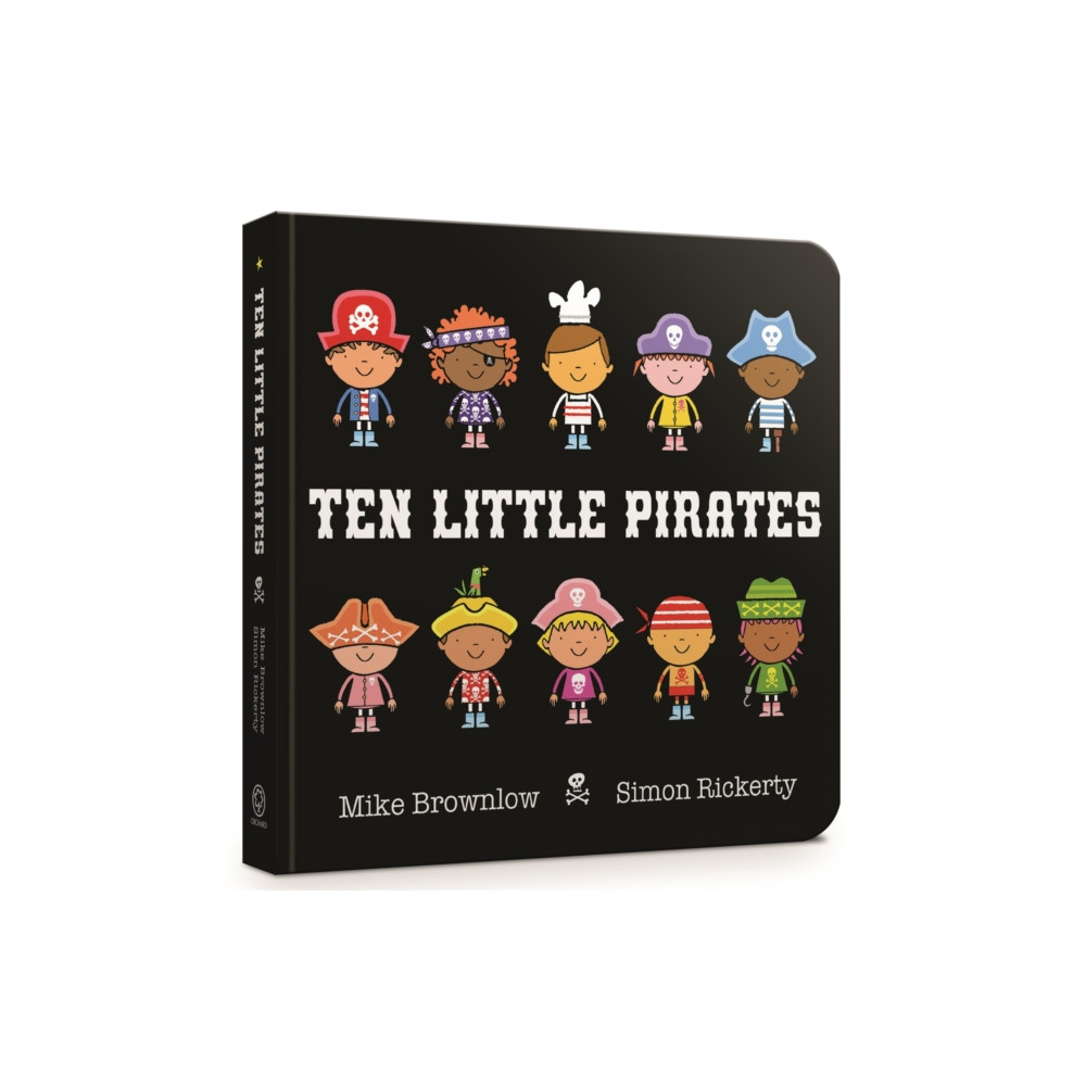 Produktbild för Ten Little Pirates Board Book (bok, board book, eng)
