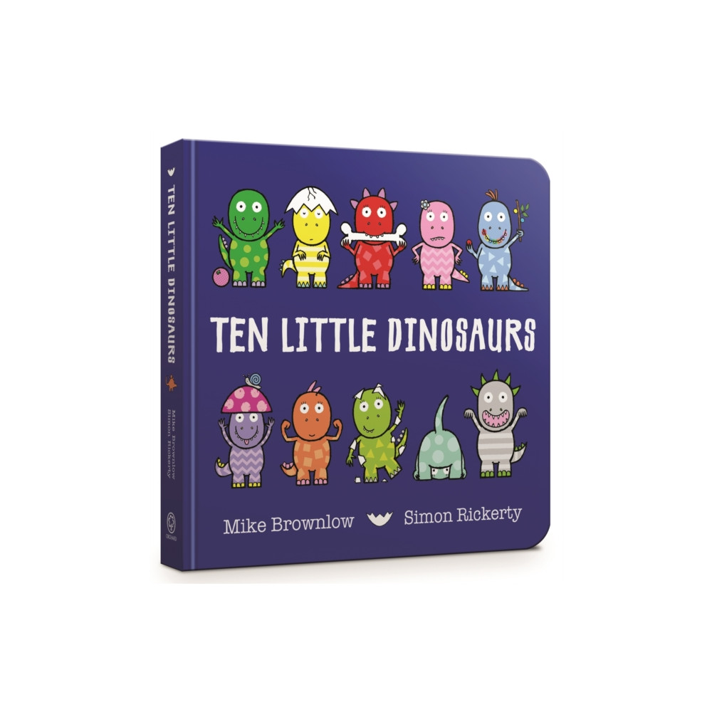 Produktbild för Ten Little Dinosaurs Board Book (bok, board book, eng)