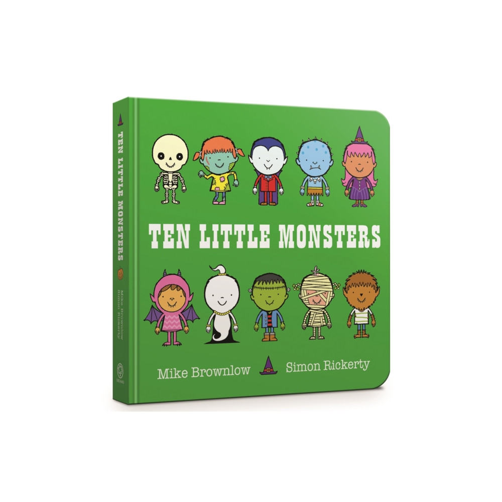 Produktbild för Ten Little Monsters Board Book (bok, board book, eng)