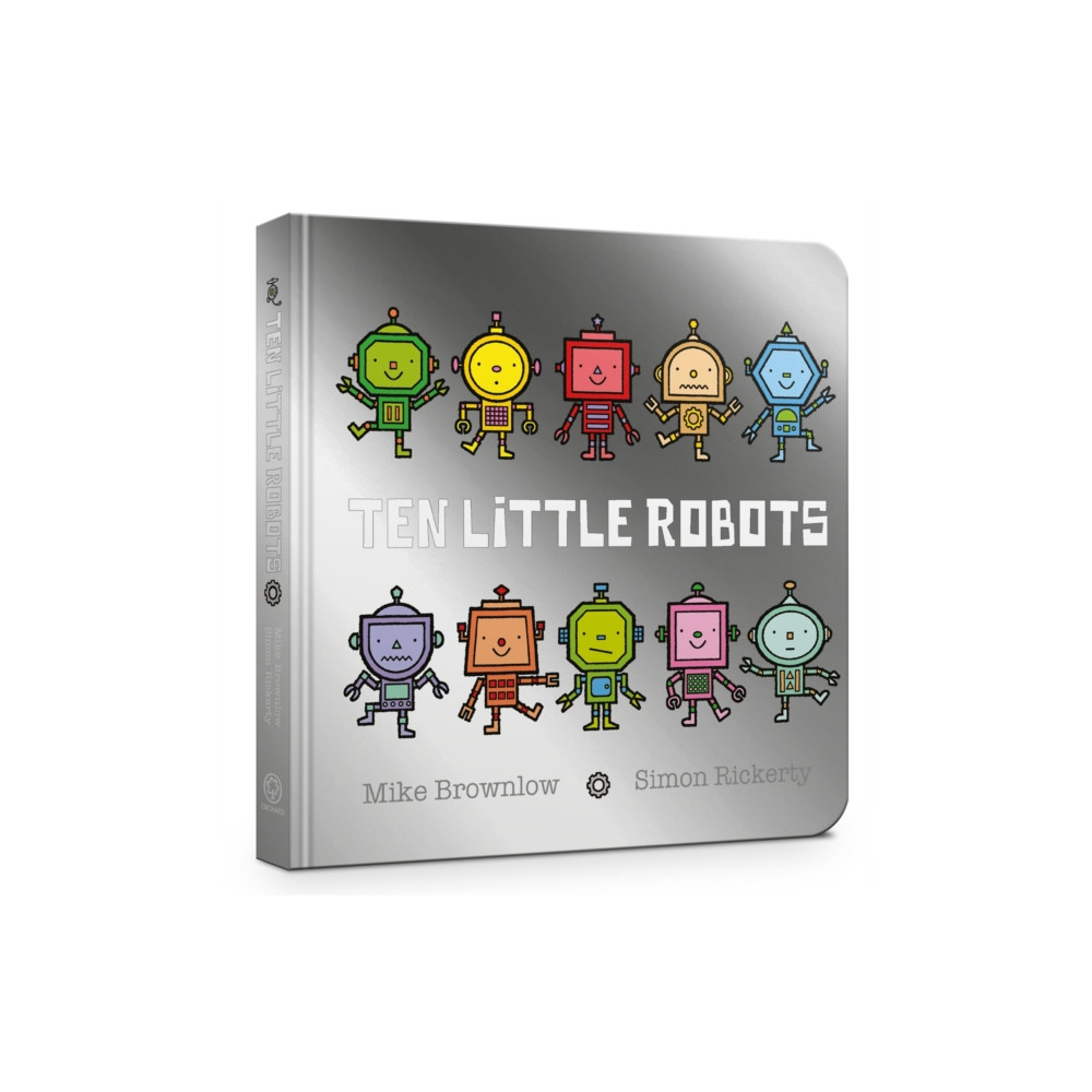 Produktbild för Ten Little Robots Board Book (bok, board book, eng)