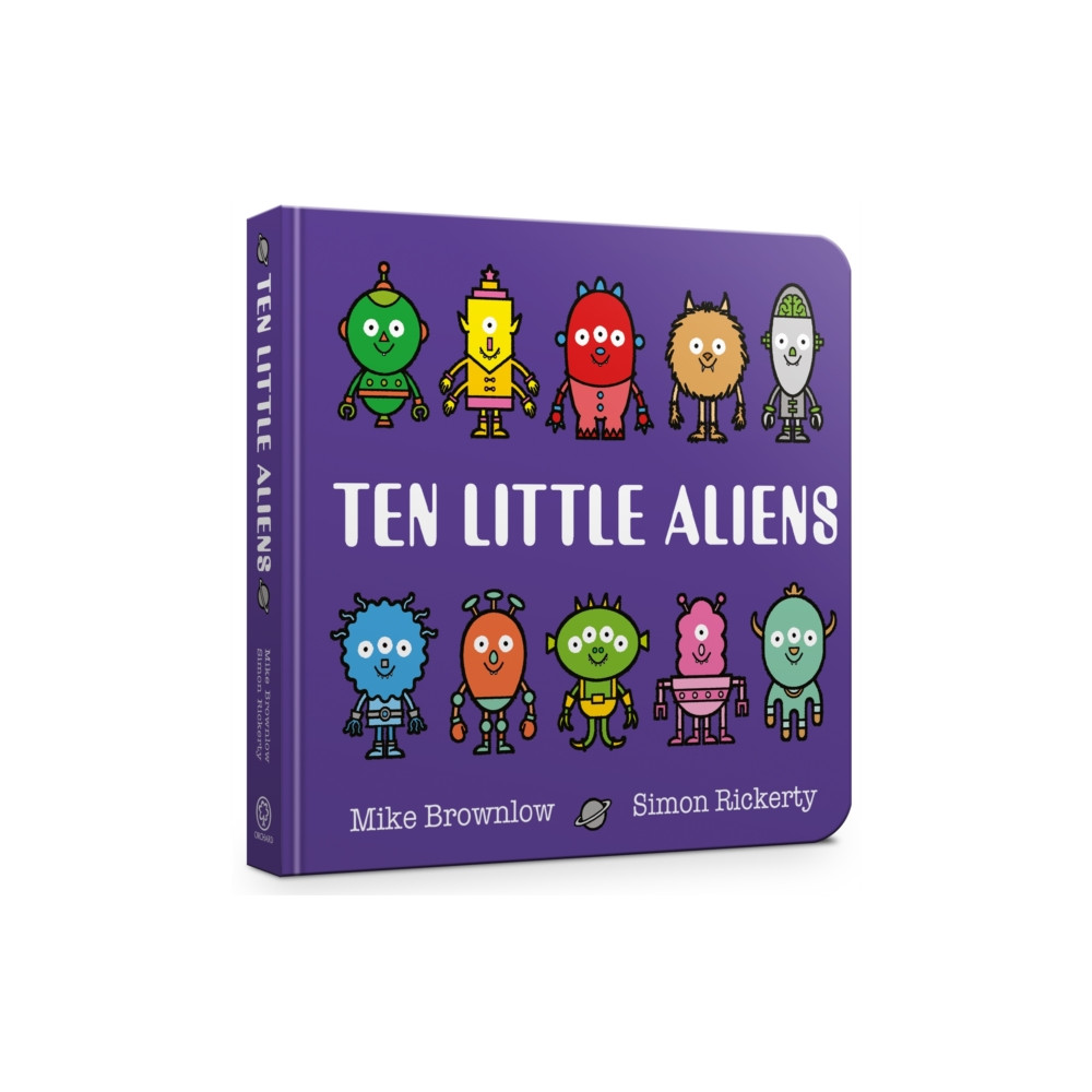 Produktbild för Ten Little Aliens Board Book (bok, board book, eng)