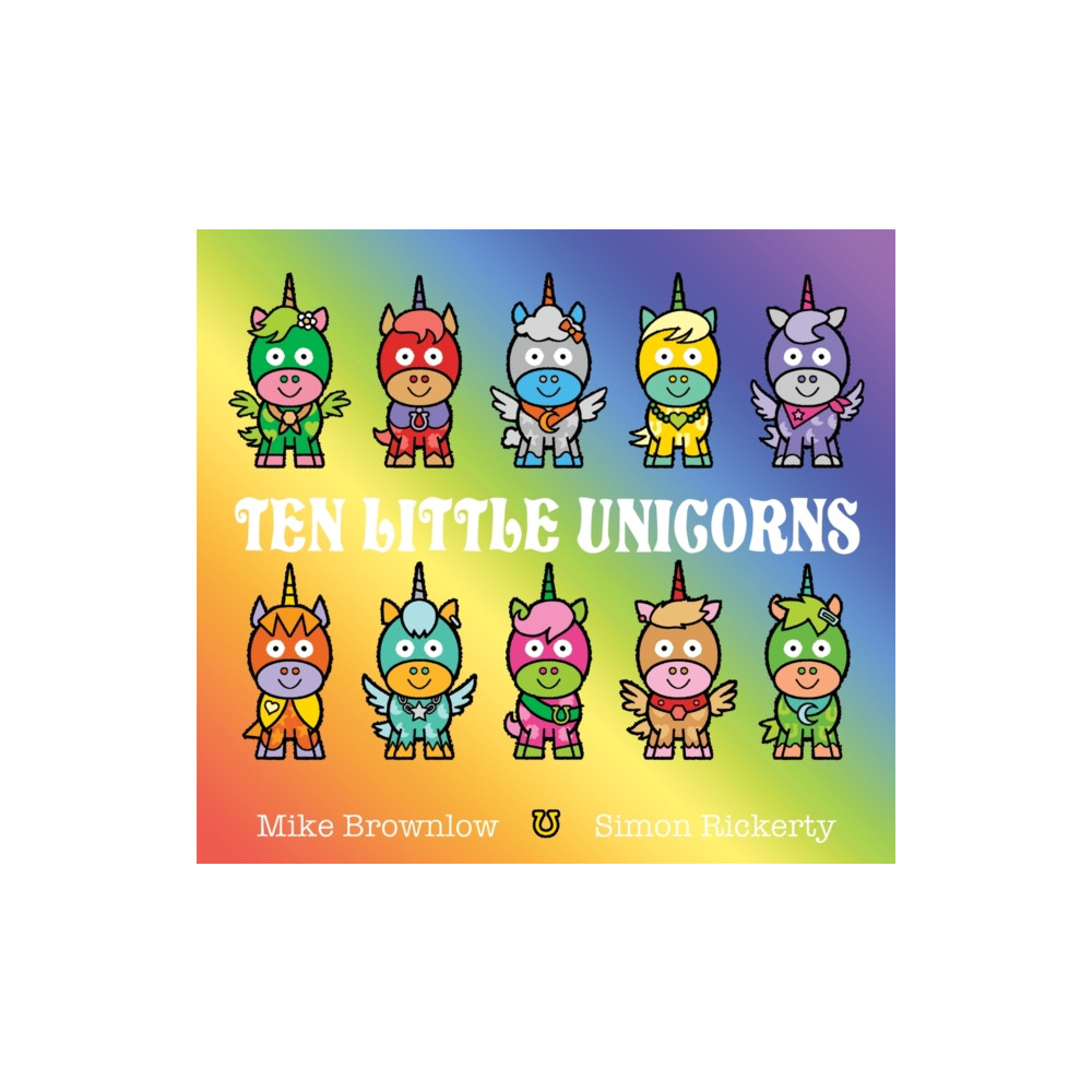 Produktbild för Ten Little Unicorns (häftad, eng)