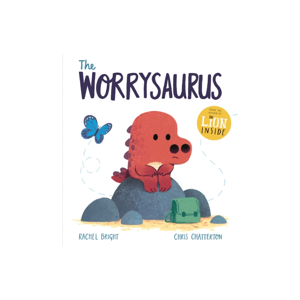 Produktbild för A DinoFeelings Book: The Worrysaurus (häftad, eng)