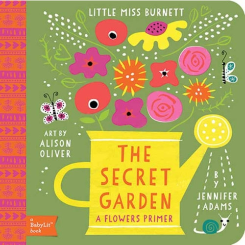 Gibbs M. Smith Inc Little Miss Burnett The Secret Garden: A BabyLit Flowers Primer (bok, board book, eng)