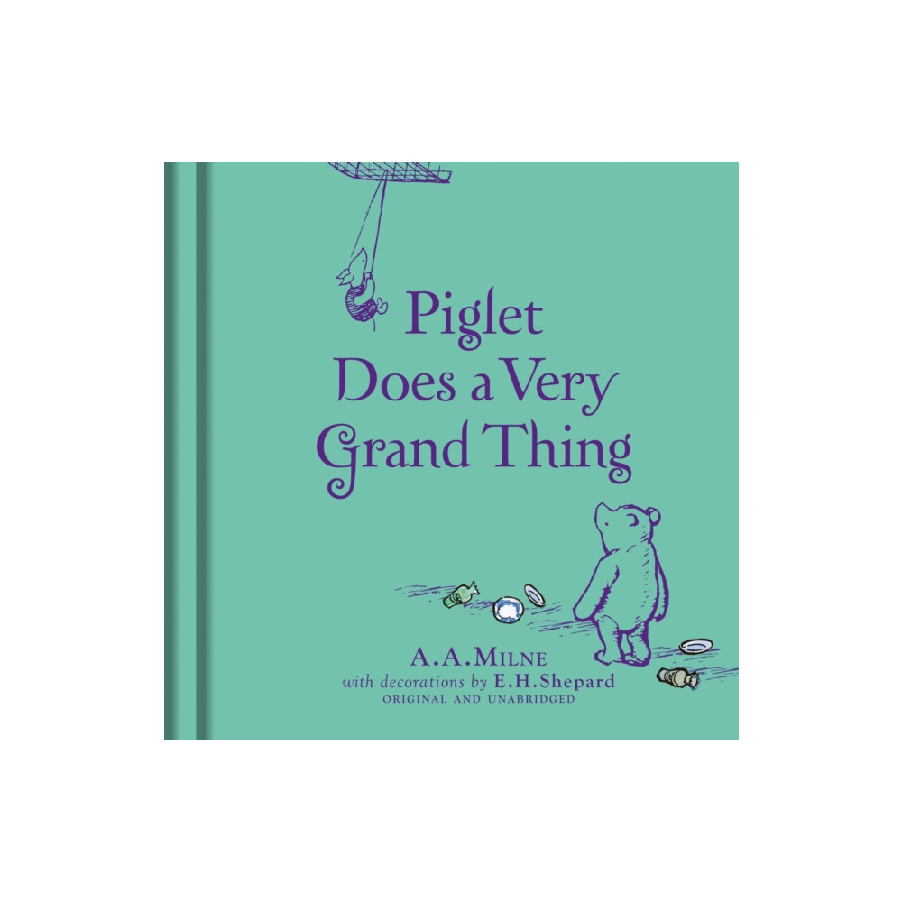 Produktbild för Winnie-the-Pooh: Piglet Does a Very Grand Thing (inbunden, eng)