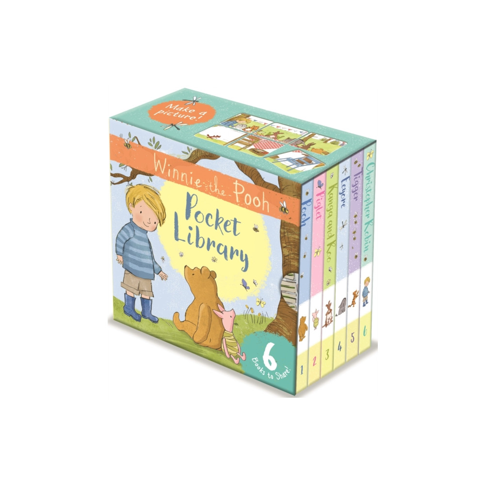 Produktbild för Winnie-the-Pooh Pocket Library (bok, board book, eng)