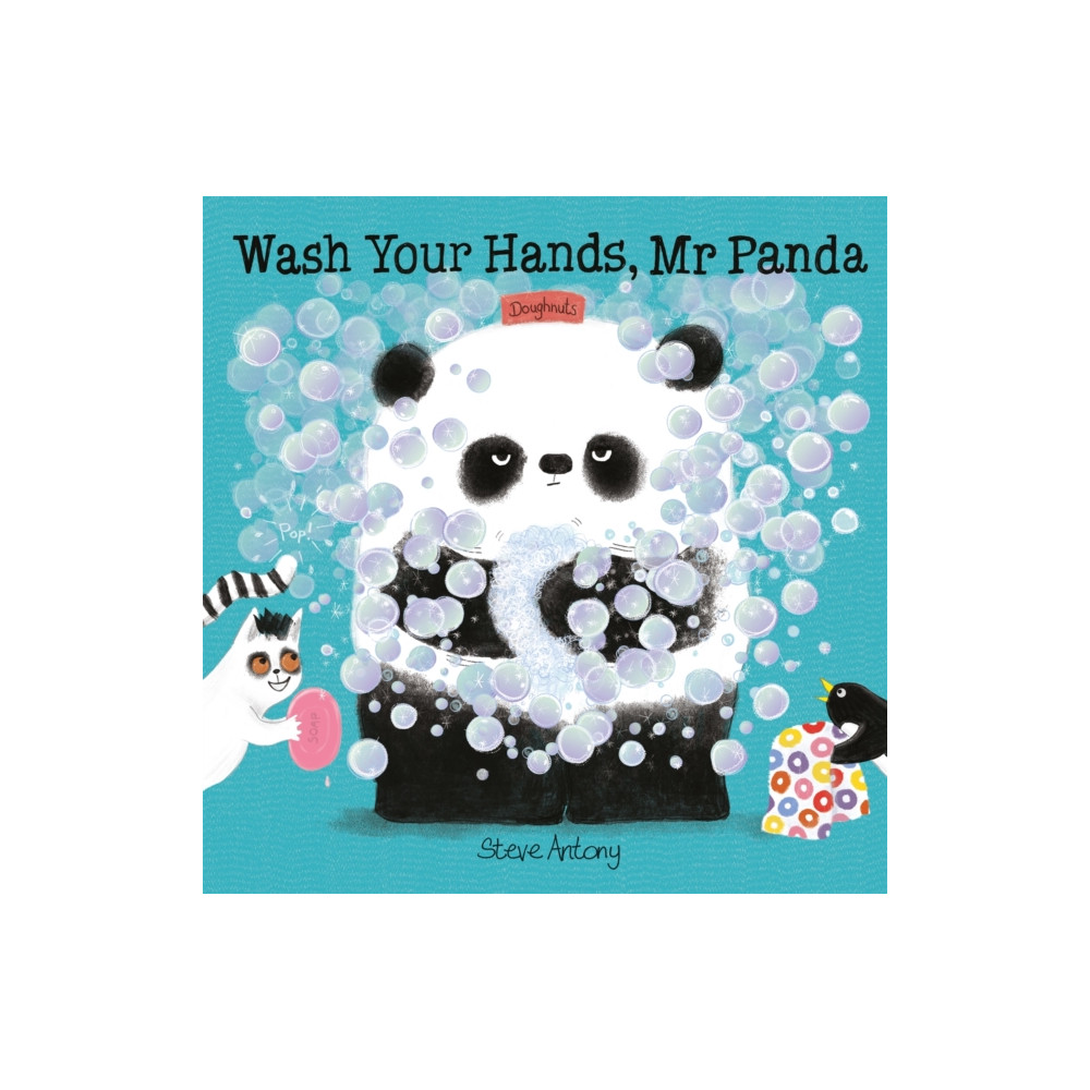 Produktbild för Wash Your Hands, Mr Panda (häftad, eng)