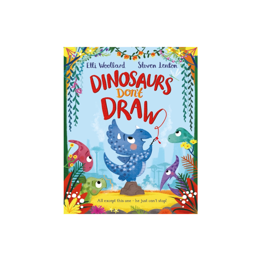 Produktbild för Dinosaurs Don't Draw (häftad, eng)
