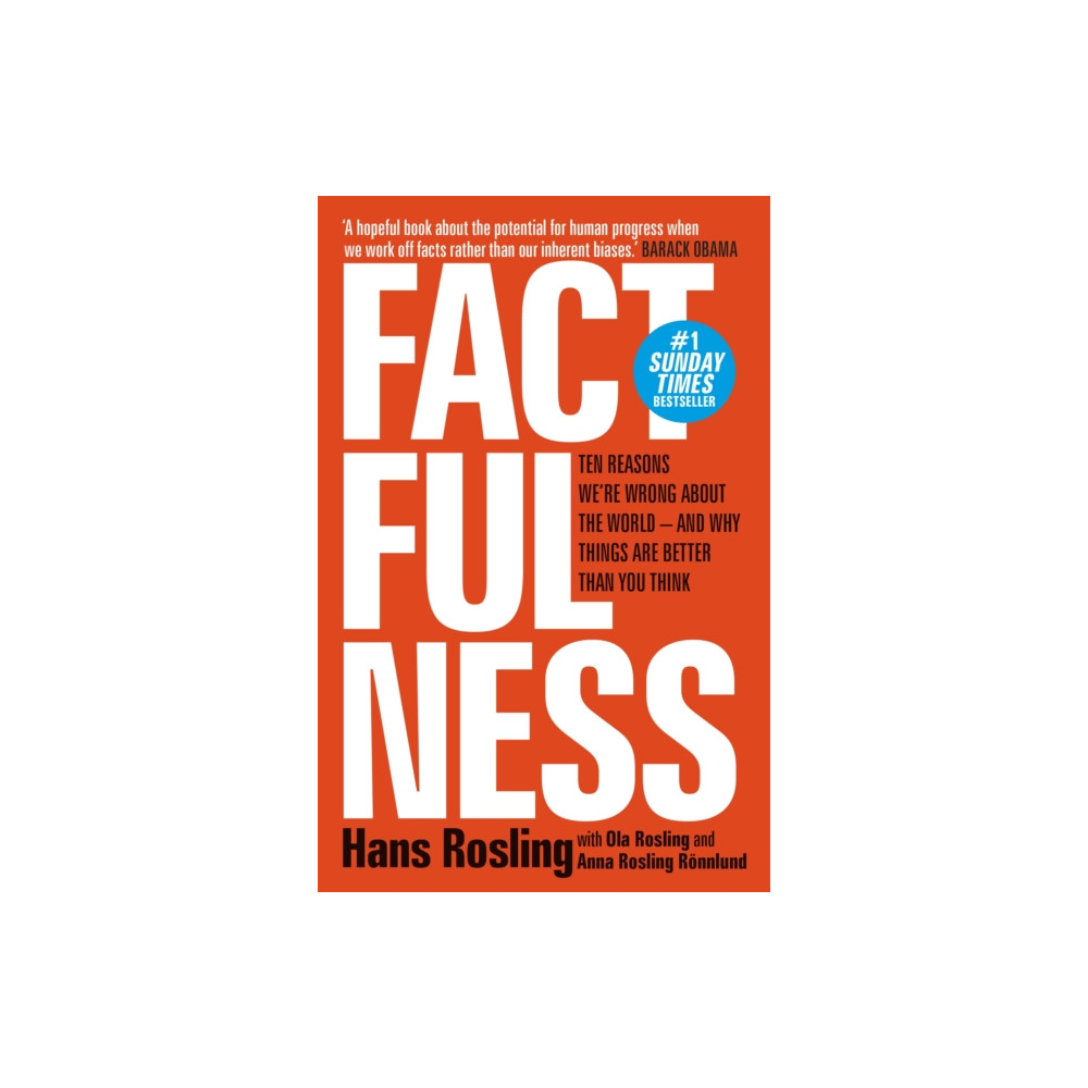 Produktbild för Factfulness (häftad, eng)