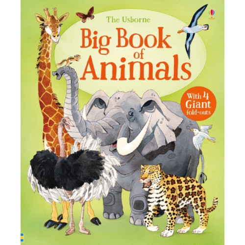 Usborne Publishing Ltd Big Book of Animals (inbunden, eng)