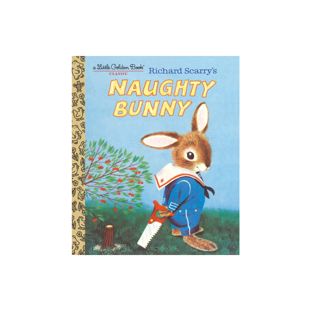 Produktbild för Richard Scarry's Naughty Bunny (inbunden, eng)