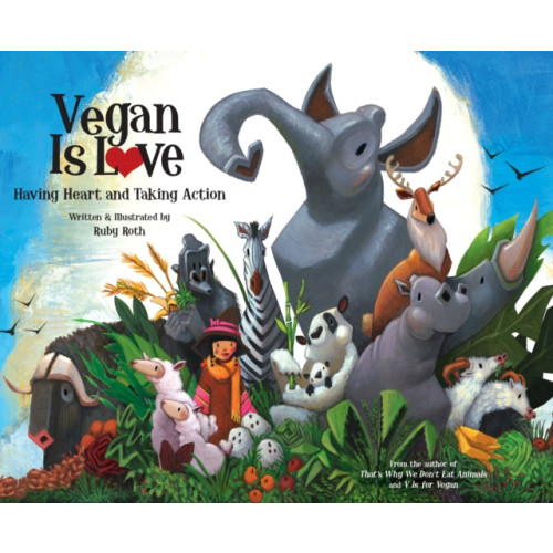 North Atlantic Books,U.S. Vegan Is Love (inbunden, eng)