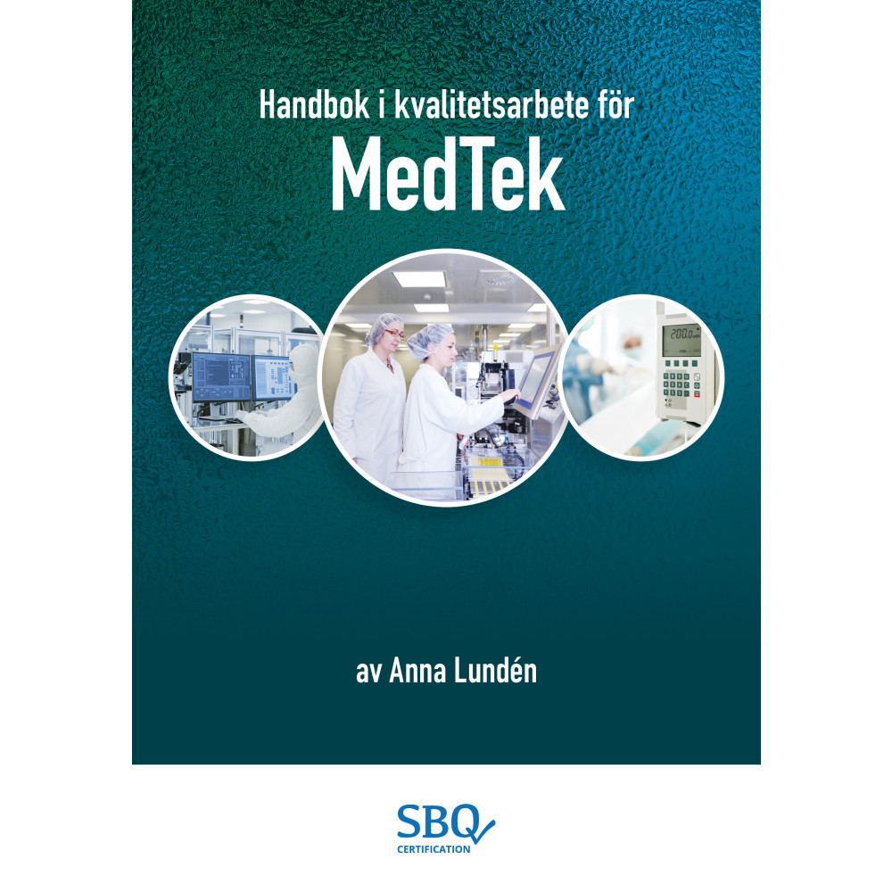 Produktbild för Handbok i kvalitetsarbete för MedTek (bok, spiral)