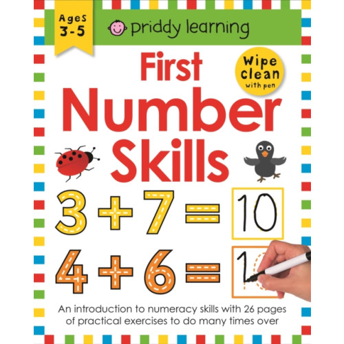 Priddy Books First Number Skills (bok, spiral, eng)