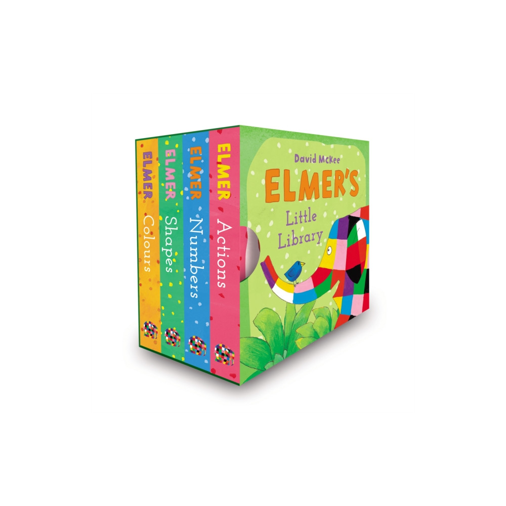Produktbild för Elmer’s Little Library (bok, board book, eng)