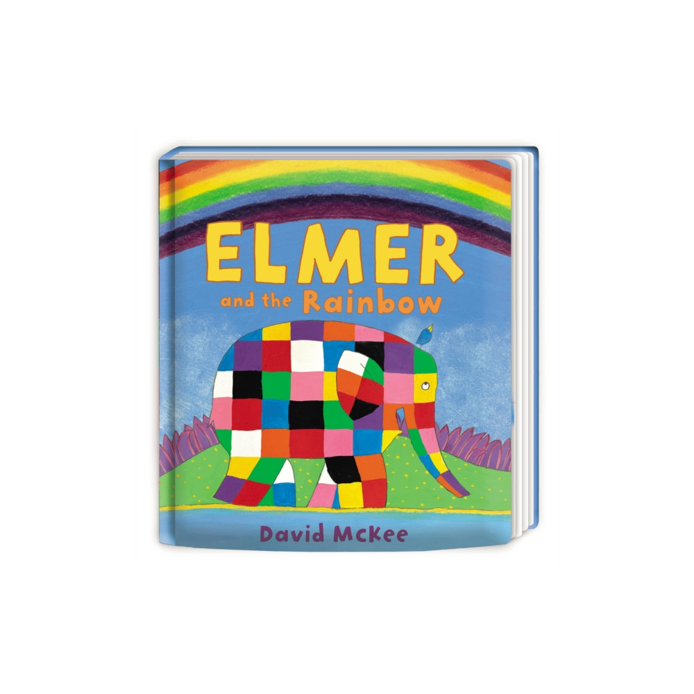 Produktbild för Elmer and the Rainbow (bok, board book, eng)