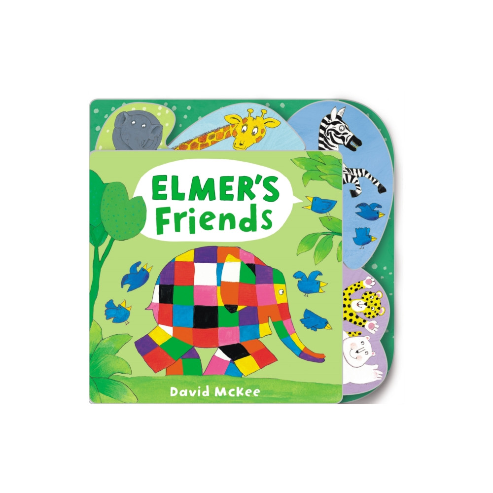 Produktbild för Elmer's Friends (bok, board book, eng)