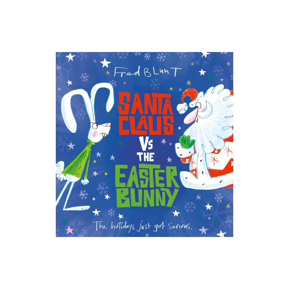 Produktbild för Santa Claus vs The Easter Bunny (inbunden, eng)
