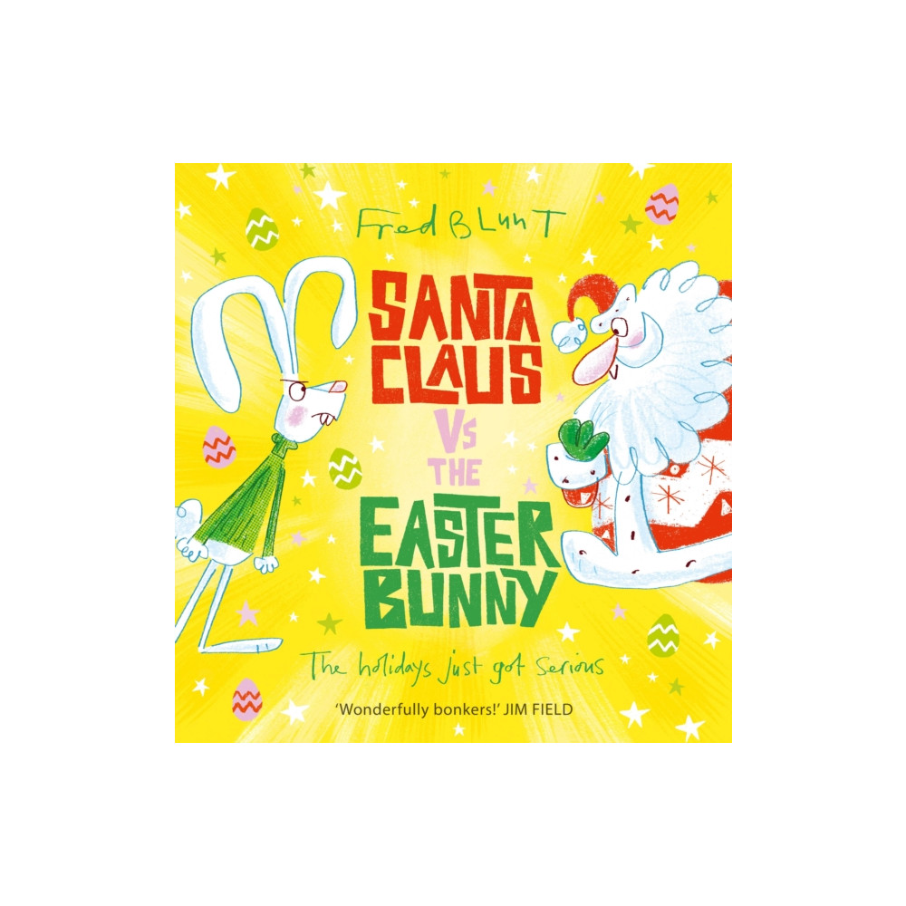 Produktbild för Santa Claus vs The Easter Bunny (häftad, eng)