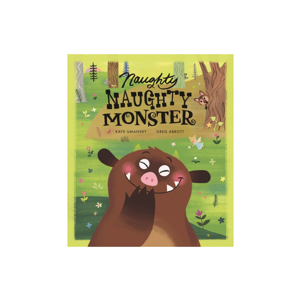 Produktbild för Naughty Naughty Monster (häftad, eng)