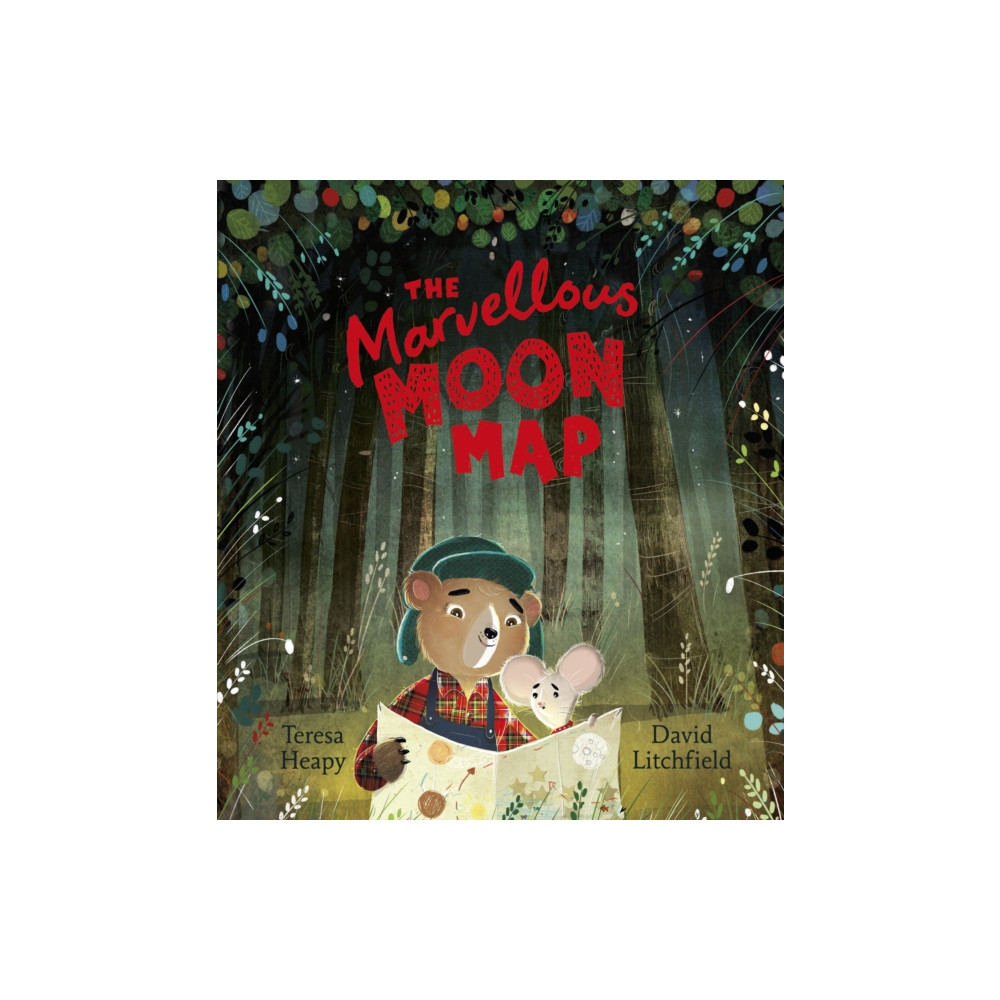 Produktbild för The Marvellous Moon Map (häftad, eng)