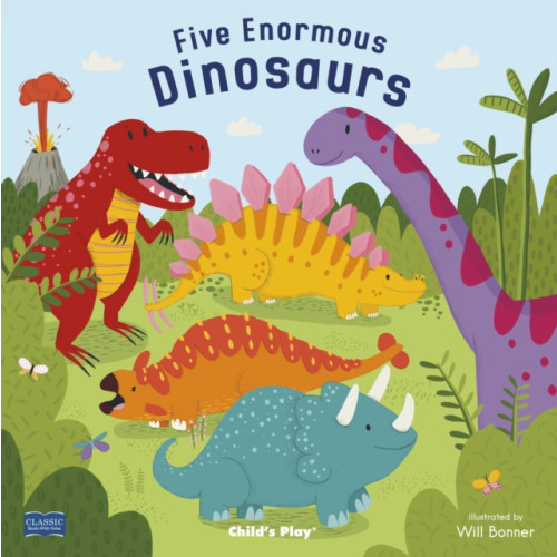 Child's Play International Ltd Five Enormous Dinosaurs (häftad, eng)