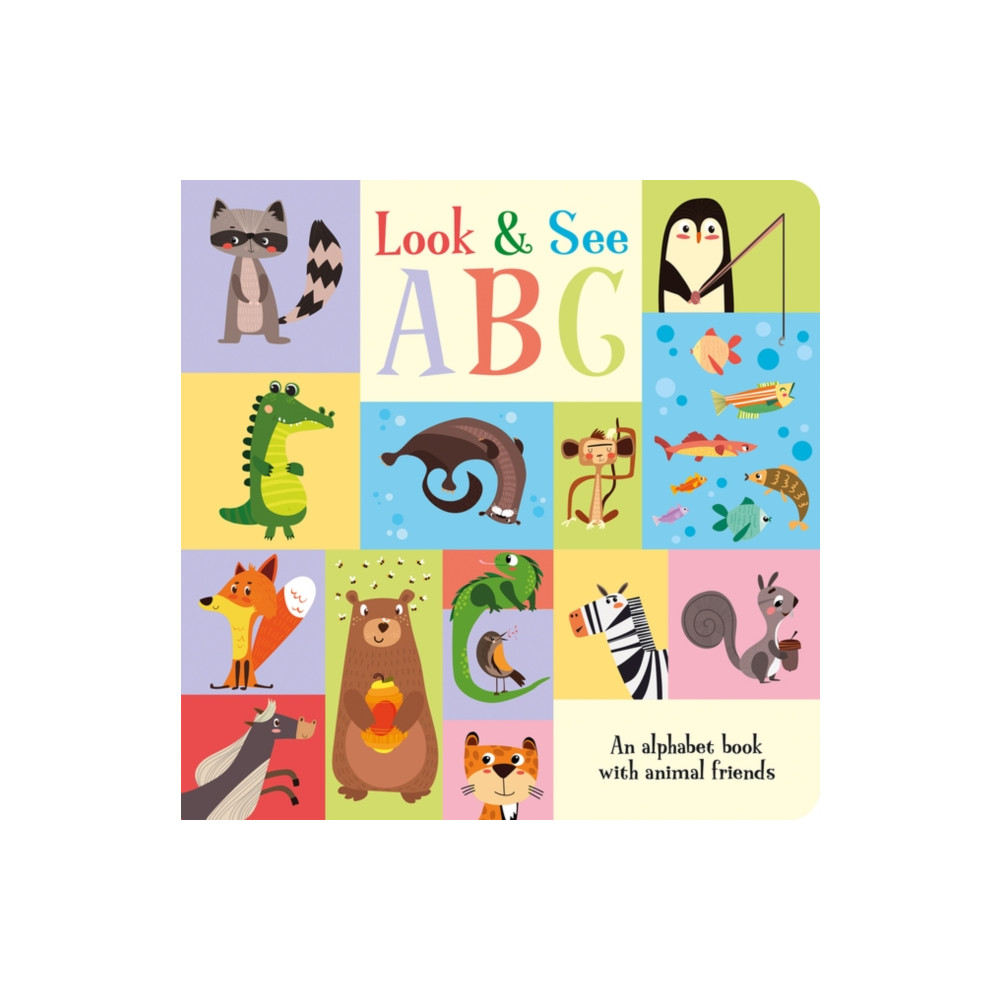 Produktbild för Look & See ABC (bok, board book, eng)