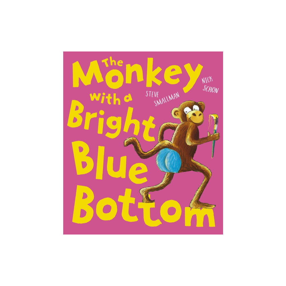 Produktbild för The Monkey with a Bright Blue Bottom (häftad, eng)