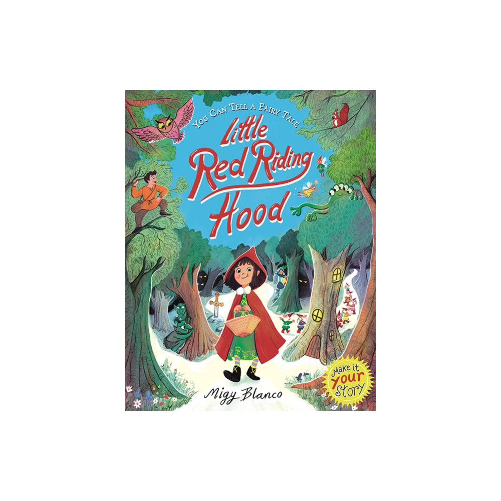 Produktbild för You Can Tell a Fairy Tale: Little Red Riding Hood (häftad, eng)