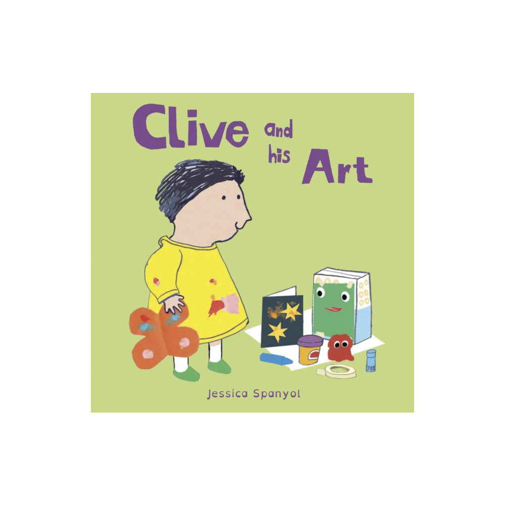 Produktbild för Clive and his Art (bok, board book, eng)
