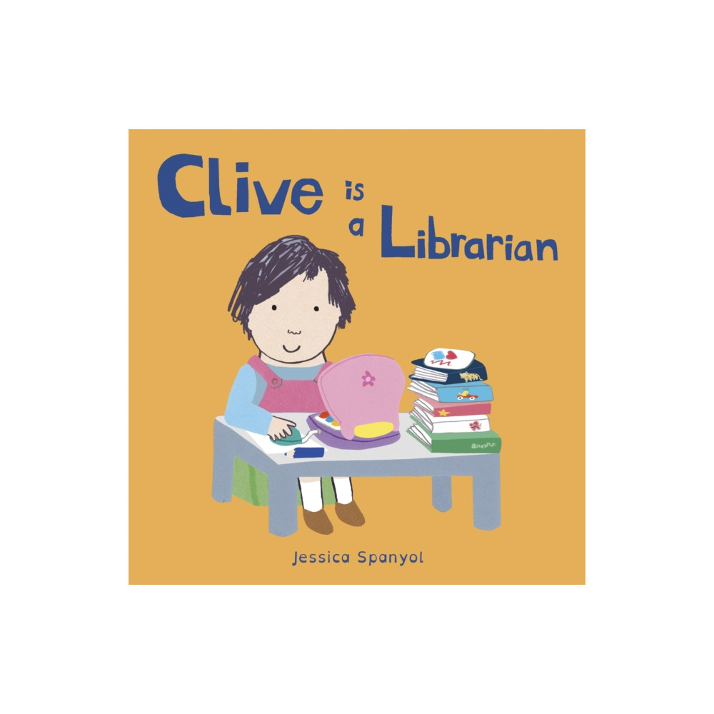 Produktbild för Clive is a Librarian (bok, board book, eng)