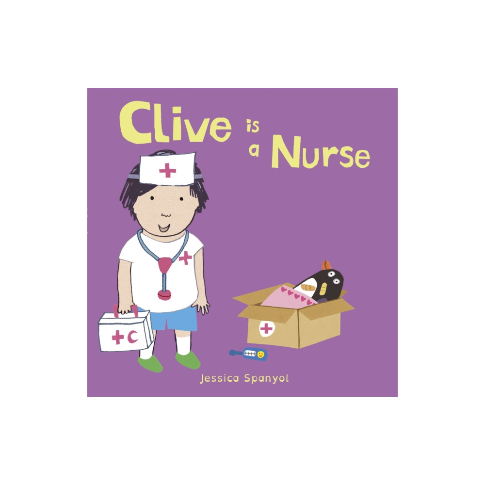 Produktbild för Clive is a Nurse (bok, board book, eng)