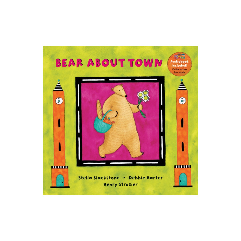 Produktbild för Bear About Town (bok, board book, eng)