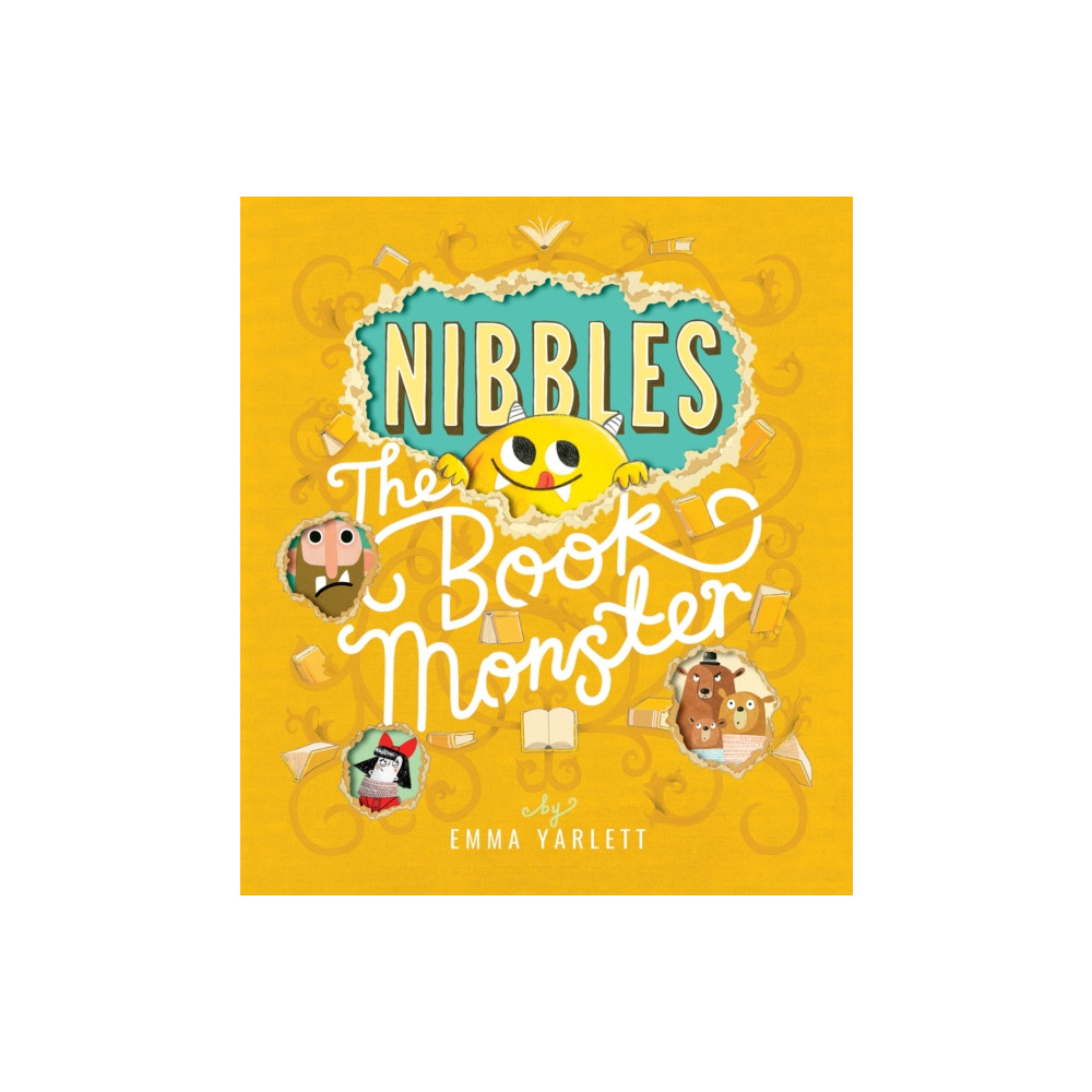 Produktbild för Nibbles the Book Monster (inbunden, eng)