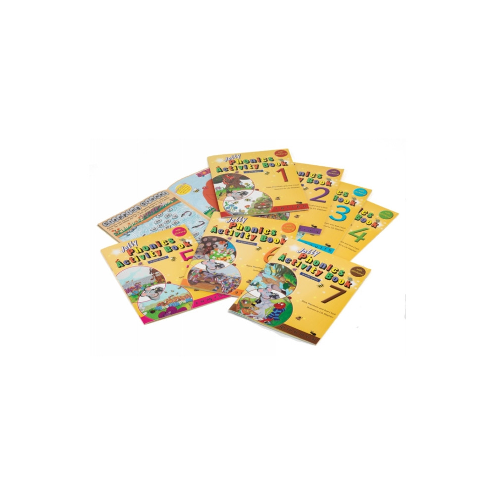 Produktbild för Jolly Phonics Activity Books 1-7 (häftad, eng)