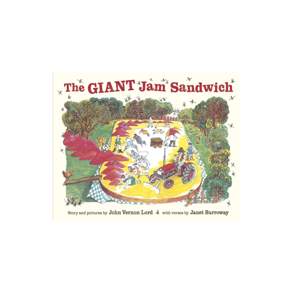 Produktbild för The Giant Jam Sandwich (häftad, eng)