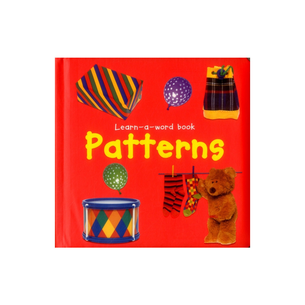 Produktbild för Learn-a-word Book: Patterns (bok, board book, eng)