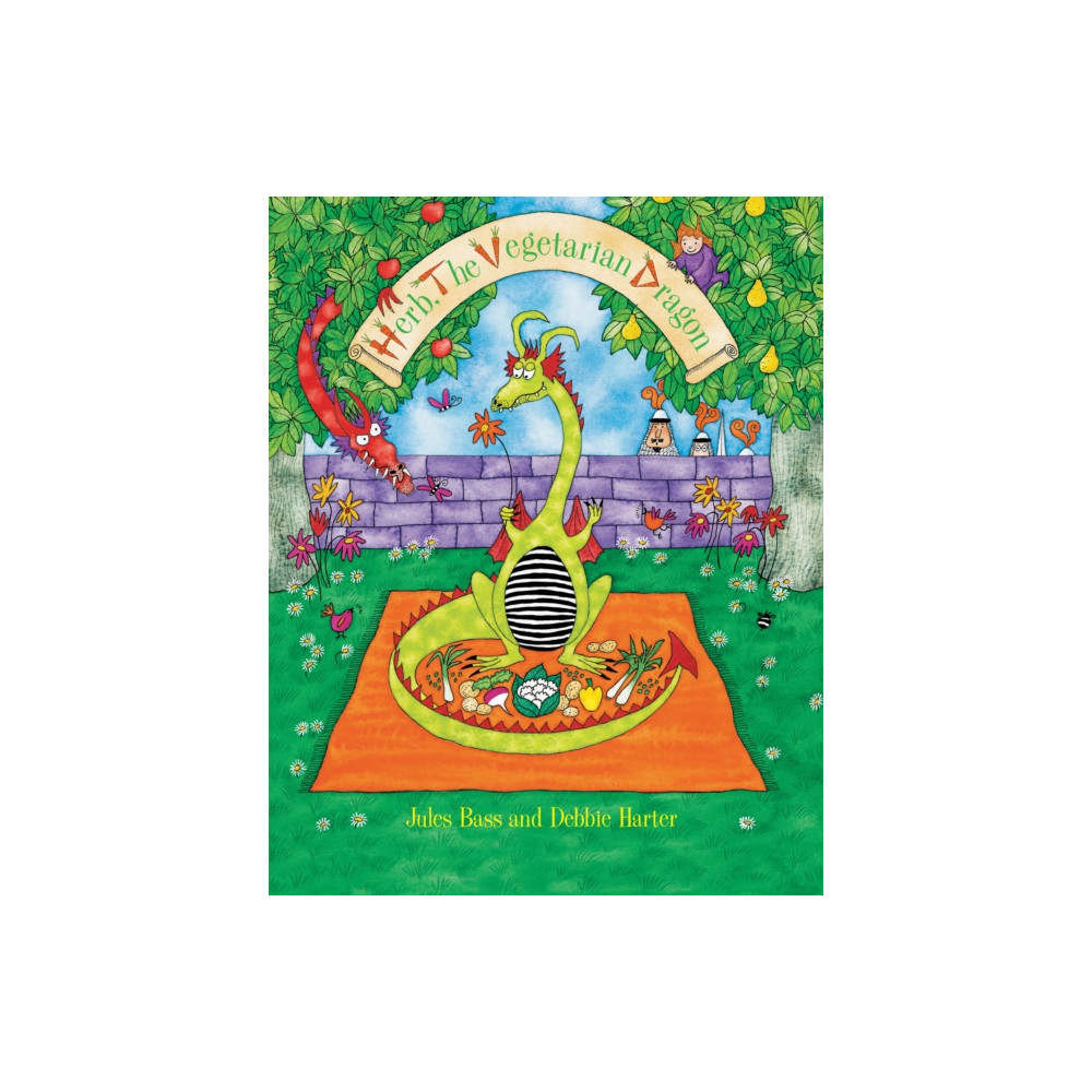 Produktbild för Herb, the Vegetarian Dragon (häftad, eng)