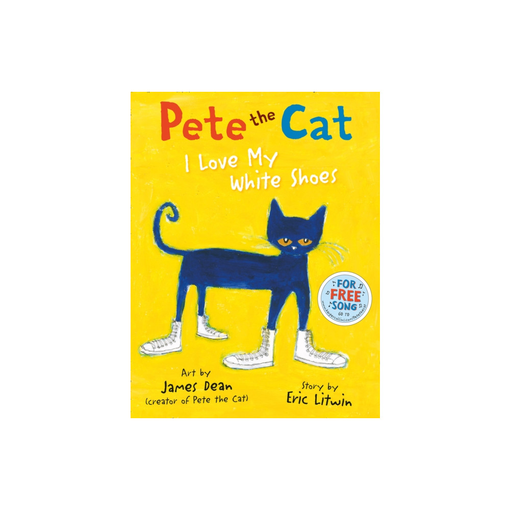 Produktbild för Pete the Cat I Love My White Shoes (häftad, eng)