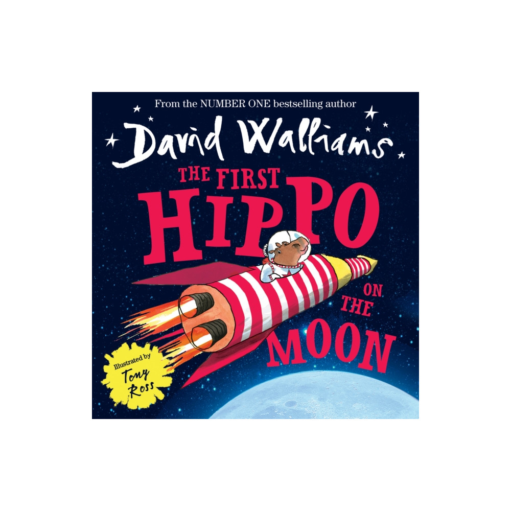 Produktbild för The First Hippo on the Moon (häftad, eng)