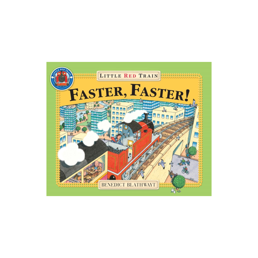 Produktbild för Little Red Train: Faster, Faster (häftad, eng)