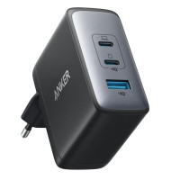 Produktbild för Anker 736 (Nano II) strömadapter - USB, 2 x USB-C - 100 Watt