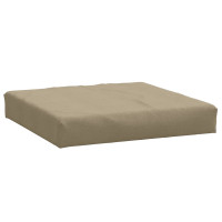 Produktbild för Palldyna melerad taupe 60x60x10 cm tyg