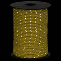 Produktbild för Tältlina med reflekterande remsor och fästen 50 m 3 mm