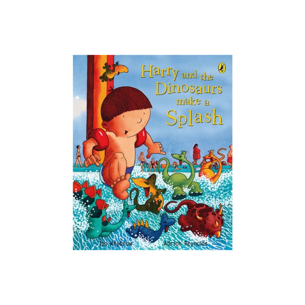 Produktbild för Harry and the Dinosaurs Make a Splash (häftad, eng)
