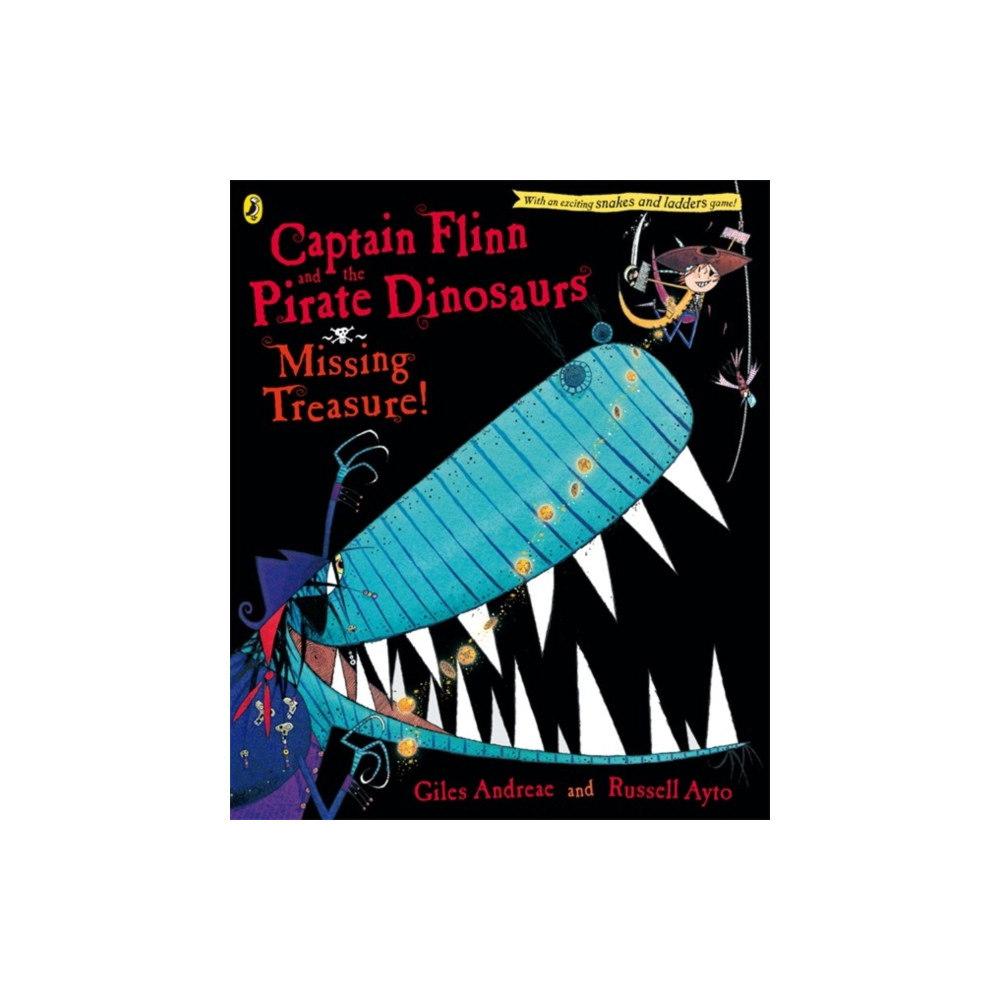 Produktbild för Captain Flinn and the Pirate Dinosaurs: Missing Treasure! (häftad, eng)