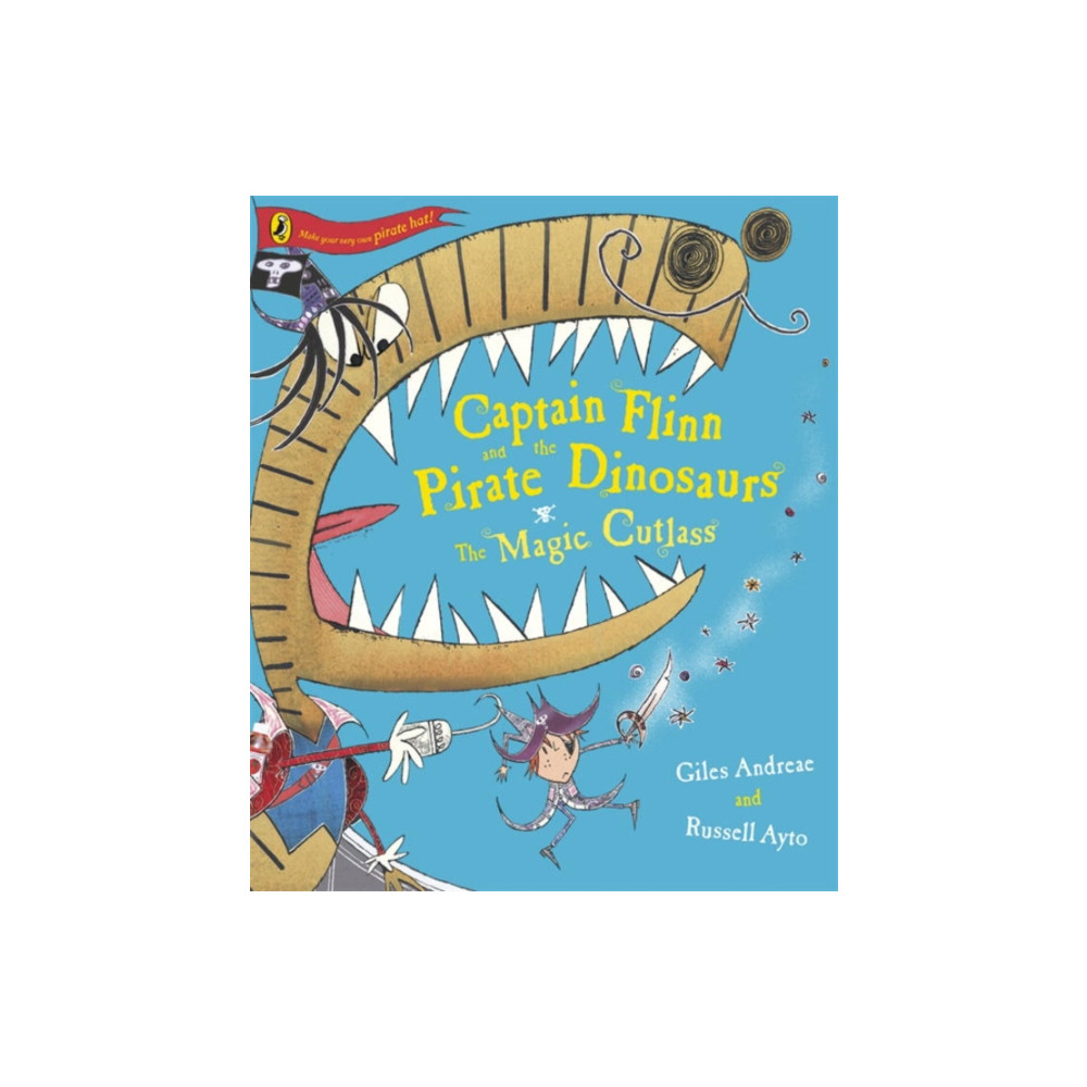 Produktbild för Captain Flinn and the Pirate Dinosaurs - The Magic Cutlass (häftad, eng)